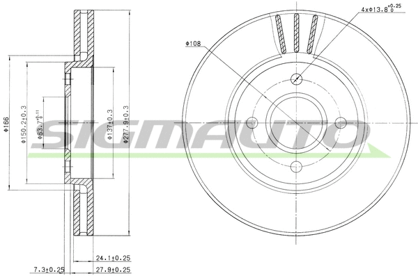 Brake Disc (DBA337V)
