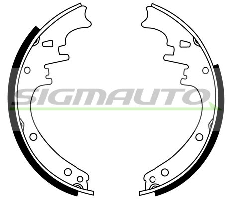 Brake Shoe Set (SFA421)