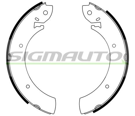 Brake Shoe Set (SFA207)