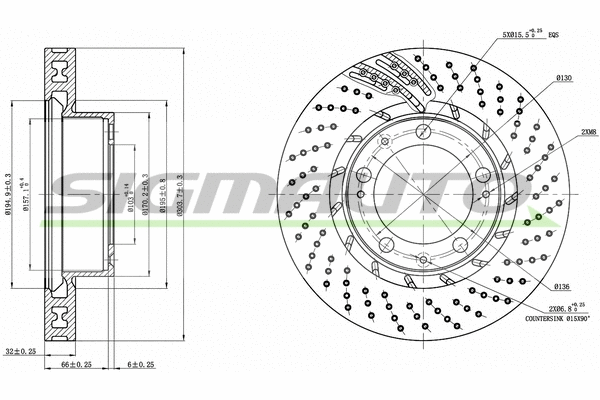 Brake Disc (DBB592VLS)