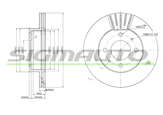 Brake Disc (DBB632V)