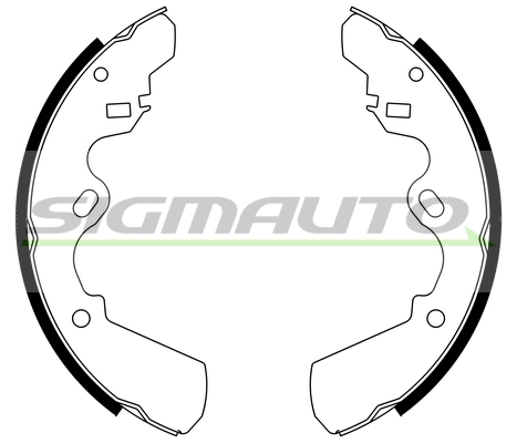 Brake Shoe Set (SFA056)