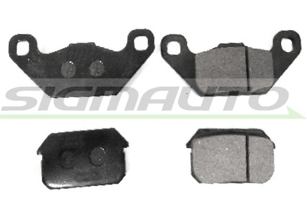 Brake Pad Set, disc brake (SPB876)