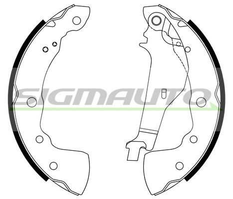 Brake Shoe Set (SFB111)