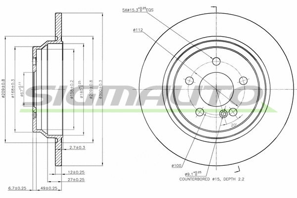 Brake Disc (DBB770S)