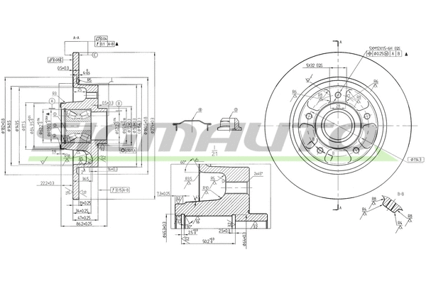 Brake Disc (DBB731S)