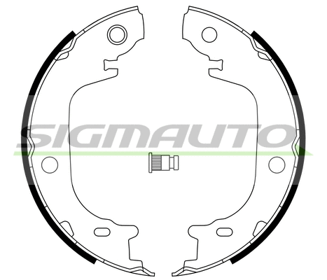 Brake Shoe Set, parking brake (SFB113)