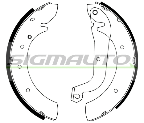 Brake Shoe Set (SFA172)