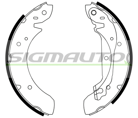 Brake Shoe Set (SFA195)