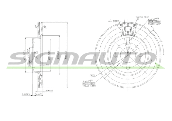 Brake Disc (DBA521V)