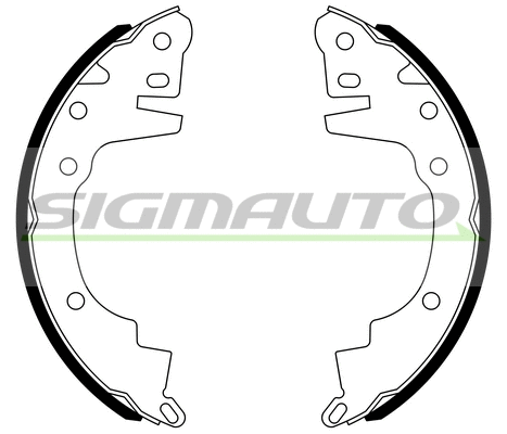 Brake Shoe Set (SFA814)