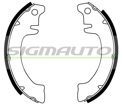 Brake Shoe Set (SFA406)