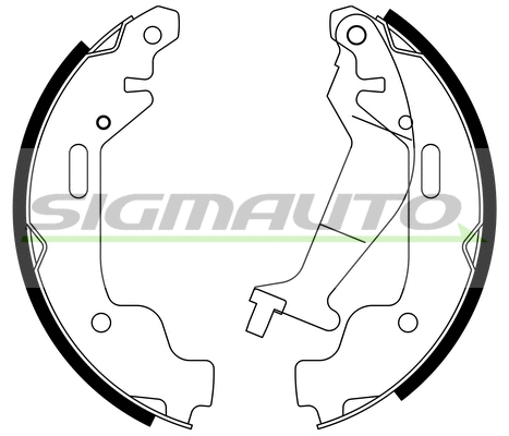 Brake Shoe Set (SFA357)