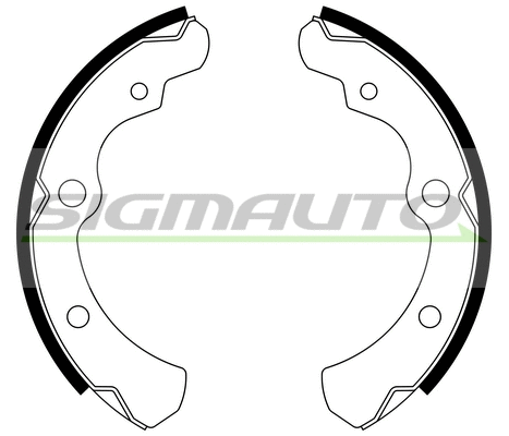 Brake Shoe Set (SFA881)