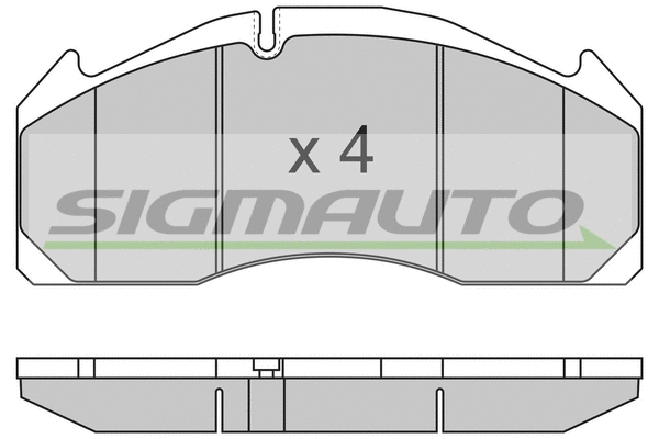Brake Pad Set, disc brake (SPT317)