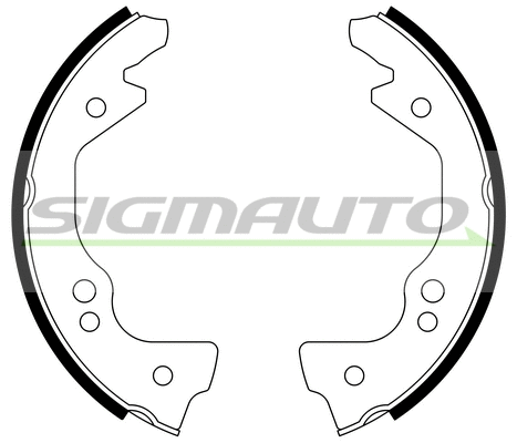 Brake Shoe Set (SFA144)