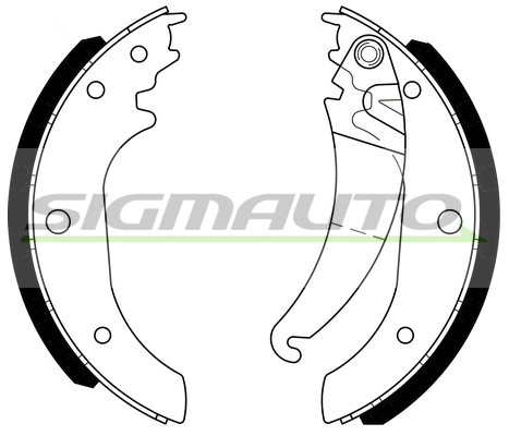 Brake Shoe Set (SFA190)