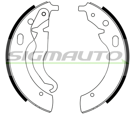 Brake Shoe Set (SFA073)