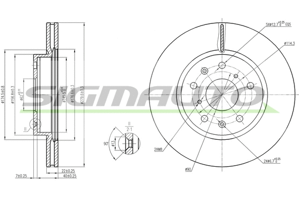 Brake Disc (DBB620V)