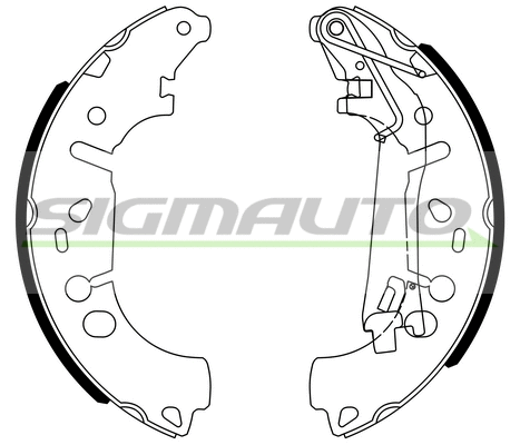 Brake Shoe Set (SFA146)