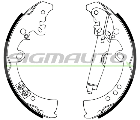 Brake Shoe Set (SFA969)