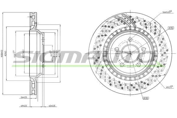 Brake Disc (DBC177V)