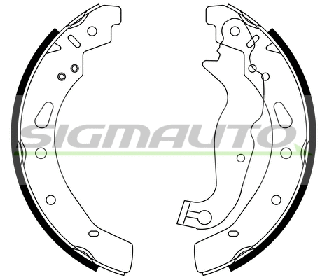 Brake Shoe Set (SFA247)