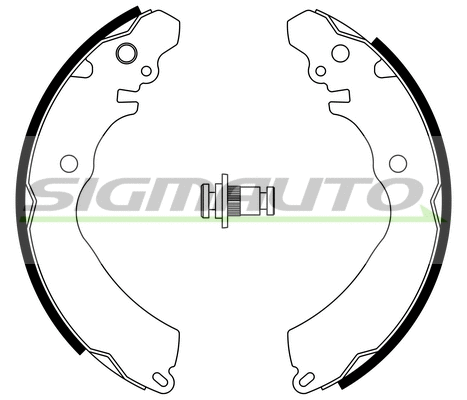 Brake Shoe Set (SFA818)