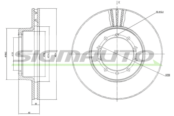 Brake Disc (DB0103V)