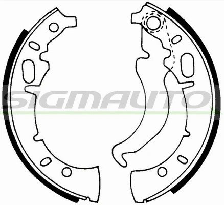 Brake Shoe Set (SFA011)