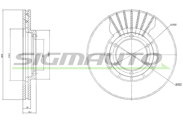 Brake Disc (DBA487V)