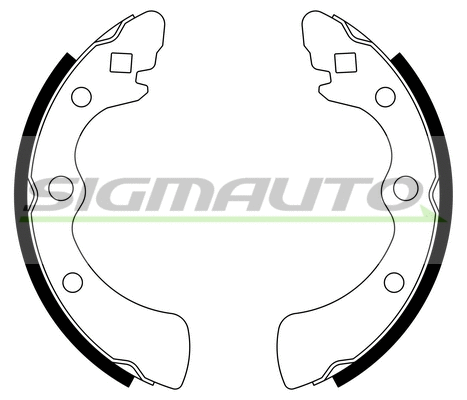 Brake Shoe Set (SFA700)
