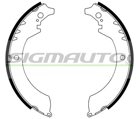 Brake Shoe Set (SFA679)