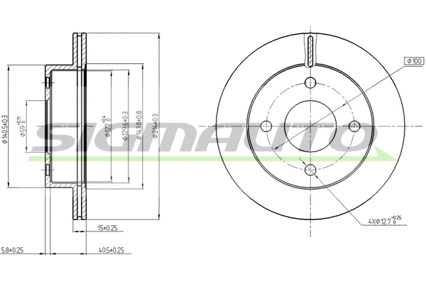 Brake Disc (DBA770V)