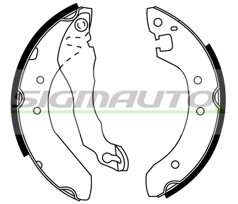Brake Shoe Set (SFA267)