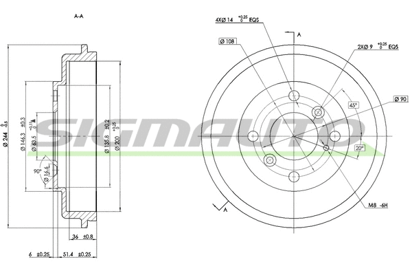 Brake Drum (DR5686)