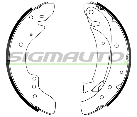Brake Shoe Set (SFA175)