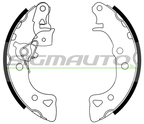 Brake Shoe Set (SFA103-1)