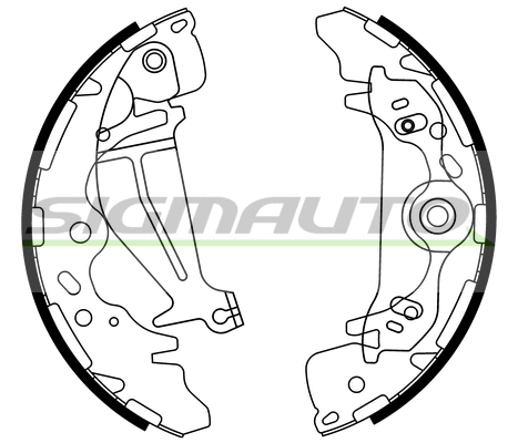 Brake Shoe Set (SFA746)