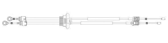 Cable Pull, manual transmission (CC00248)