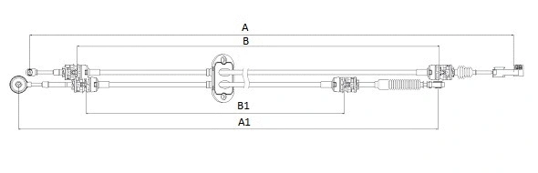 Cable Pull, manual transmission (CC00020)