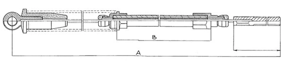 Cable Pull, parking brake (CM03200)
