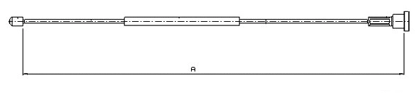 Cable Pull, parking brake (CM11820)