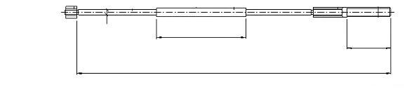 Cable Pull, parking brake (CM15630)