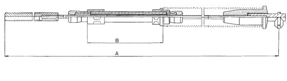 Cable Pull, parking brake (CM03190)
