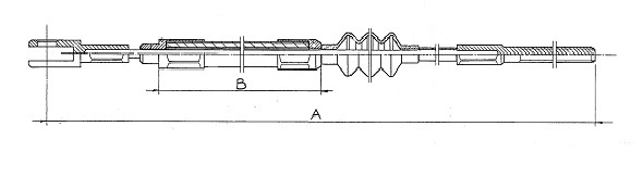 Cable Pull, parking brake (CM00210)