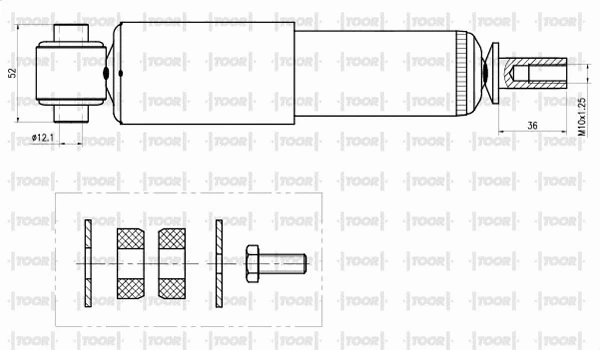 Shock Absorber (SG54100)