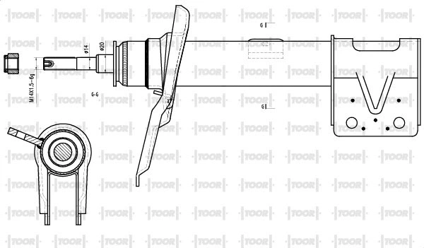 Shock Absorber (SG14770)