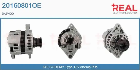 Alternator (20160801OE)