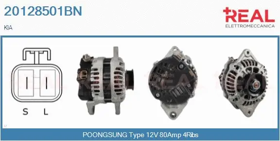 Alternator (20128501BN)